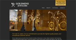 Desktop Screenshot of goldminejewelersnyc.com